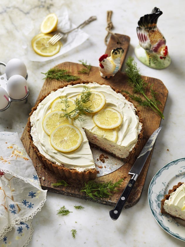 ostekake som dessert til paskelunsjen påskelunsj oppskrift